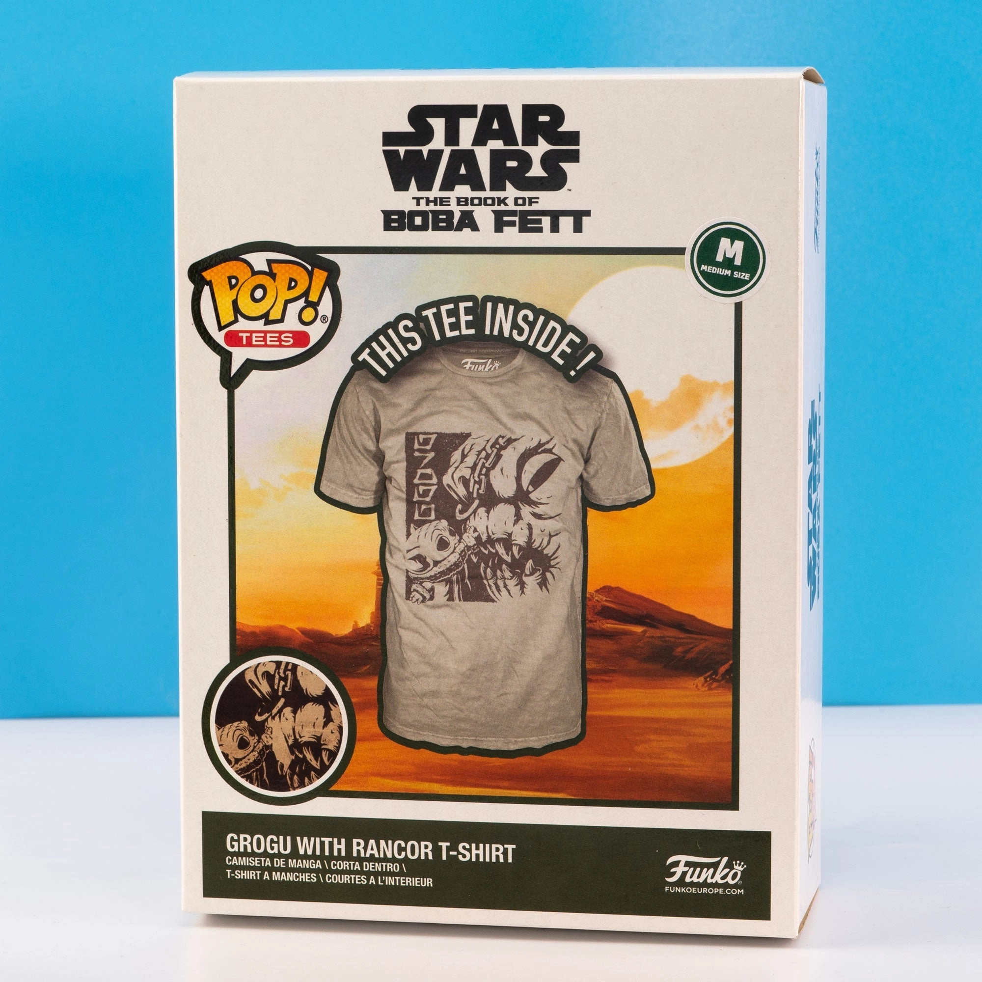 Star Wars Grogu with Rancor Funko Boxed Tee