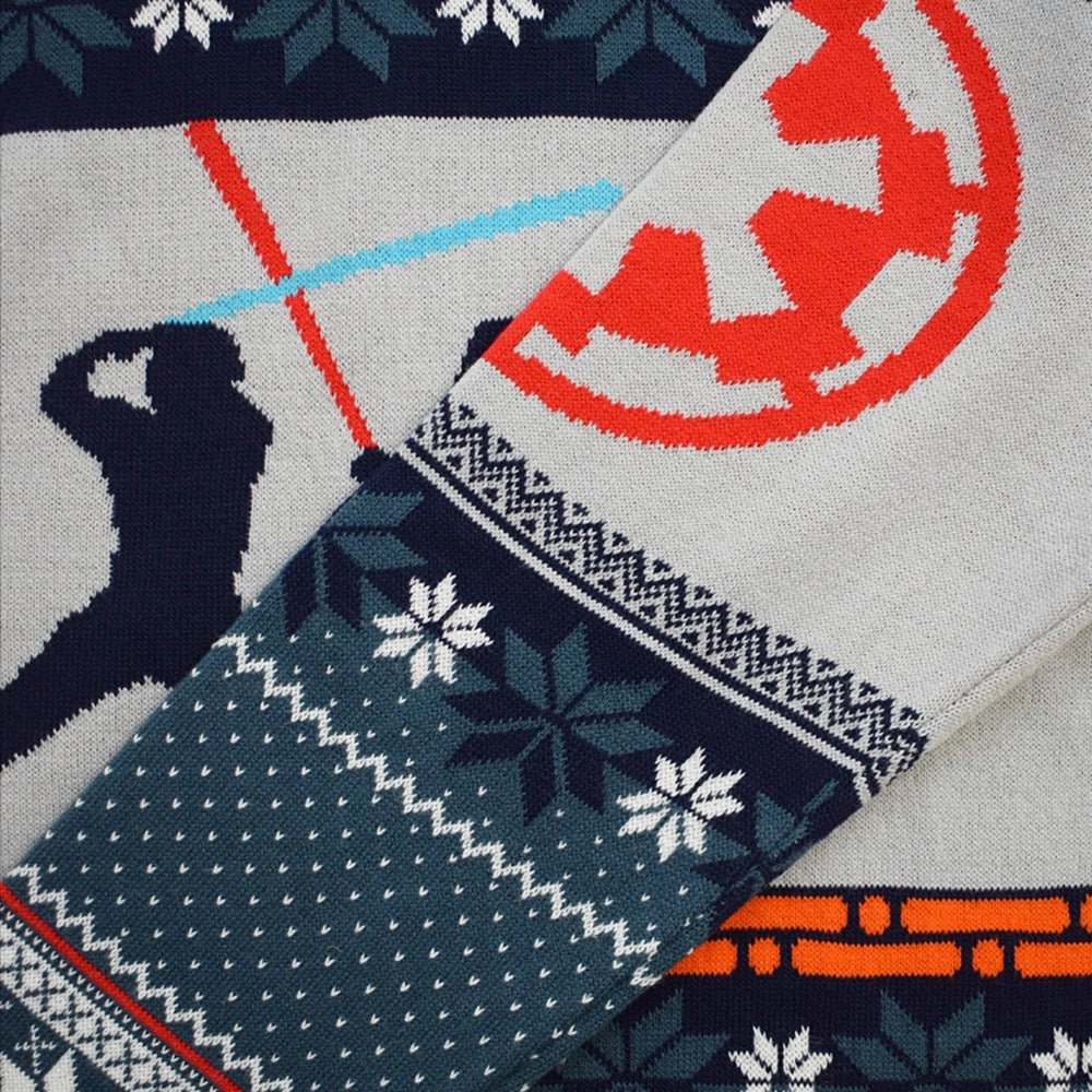 Star Wars Luke vs. Darth Knitted Christmas Jumper / Sweater
