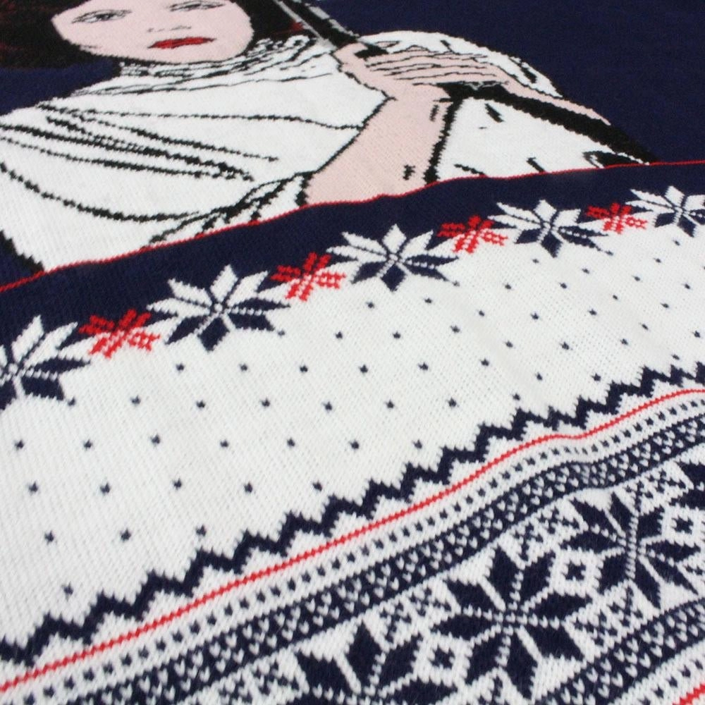 Star Wars Princess Leia Knitted Christmas Jumper / Sweater