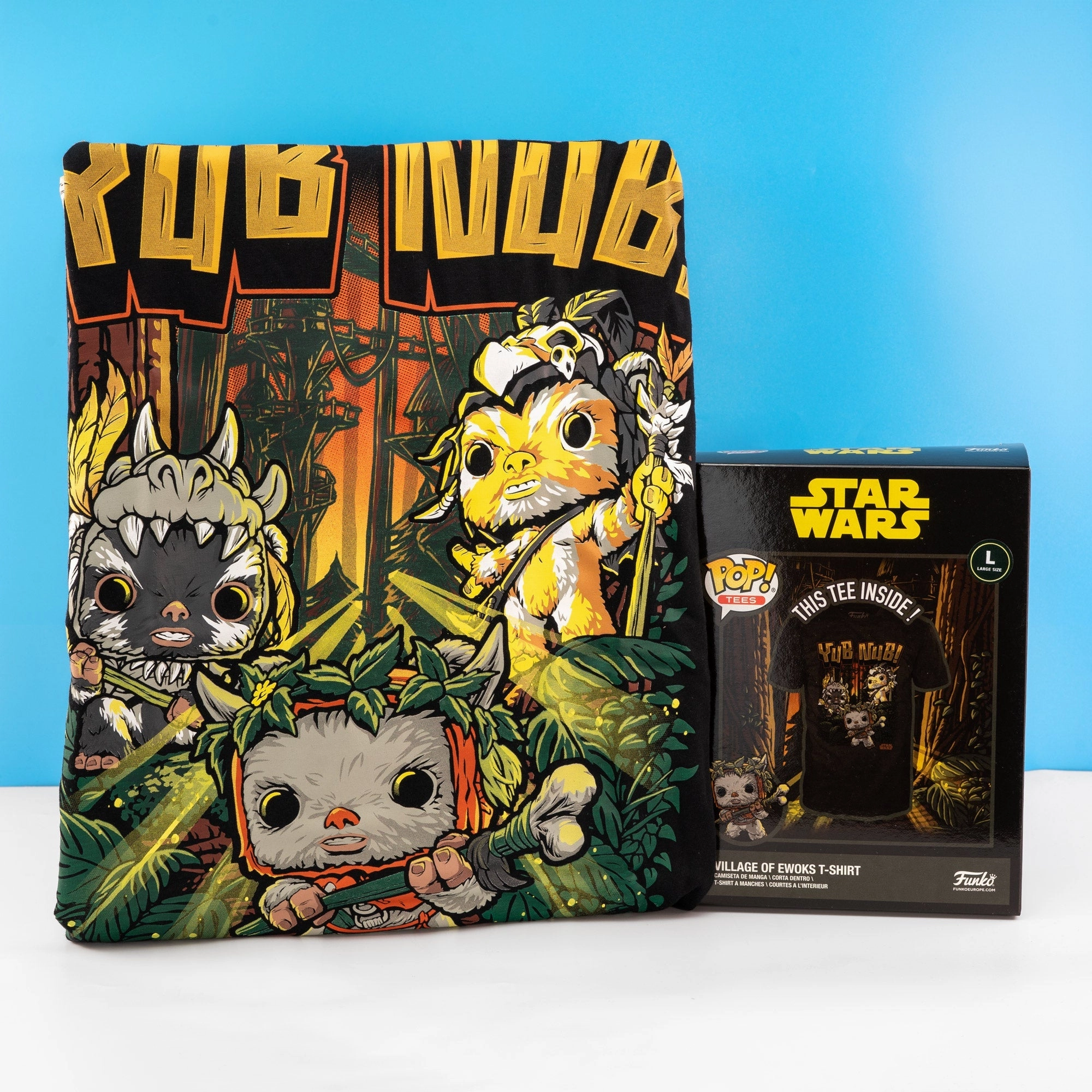 Star Wars Return of the Jedi Ewok Funko Boxed Tee