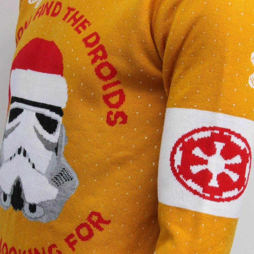 Star Wars Stormtrooper Knitted Christmas Jumper / Sweater