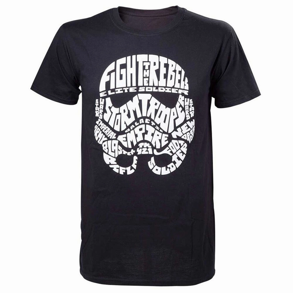 Star Wars Stormtrooper Word Art T-Shirt