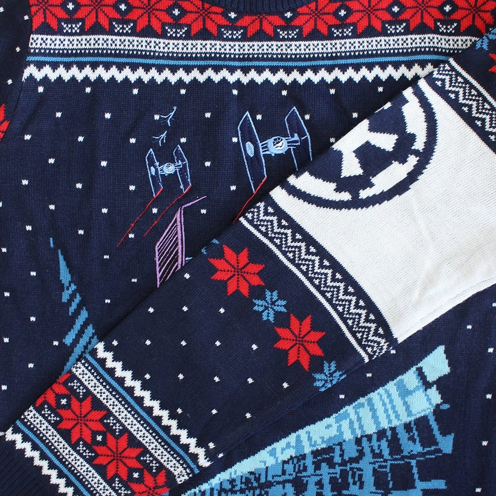 Star Wars TIE Fighter Battle of Yavin Christmas Jumper / Sweater