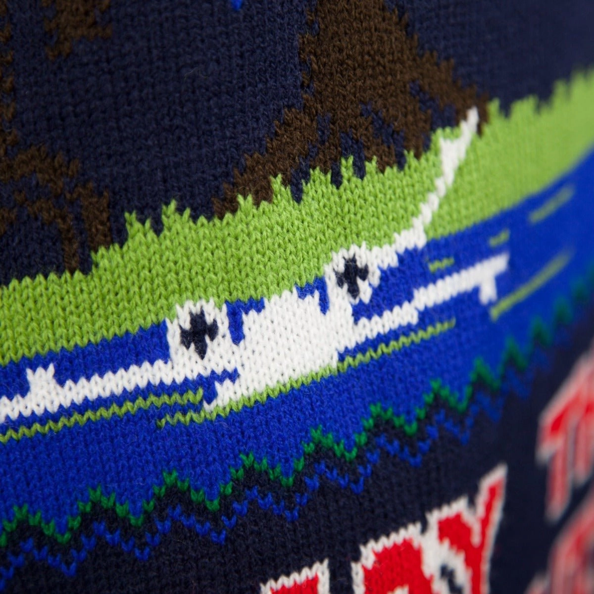Star Wars Yoda Knitted Christmas Jumper / Sweater