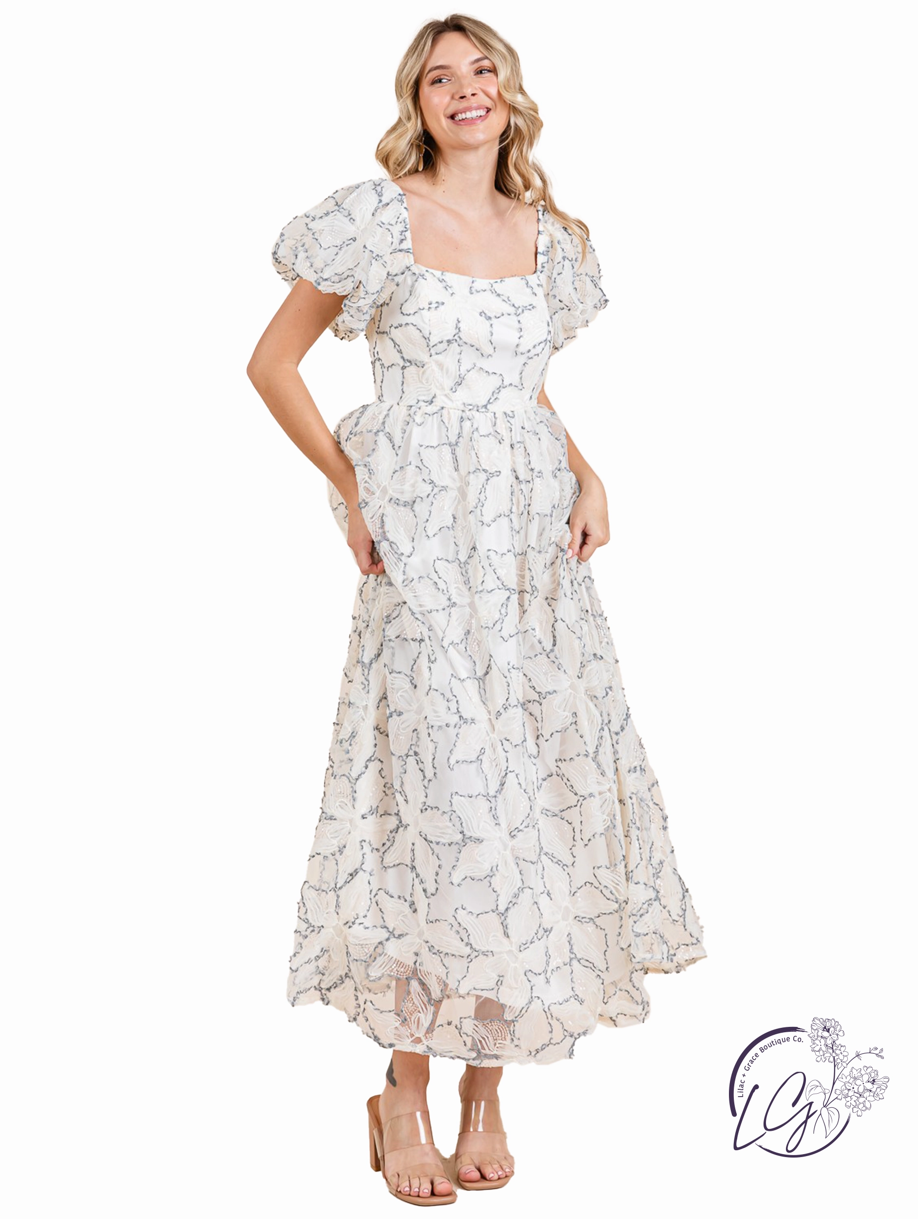 Starlace Sequin Maxi Dress