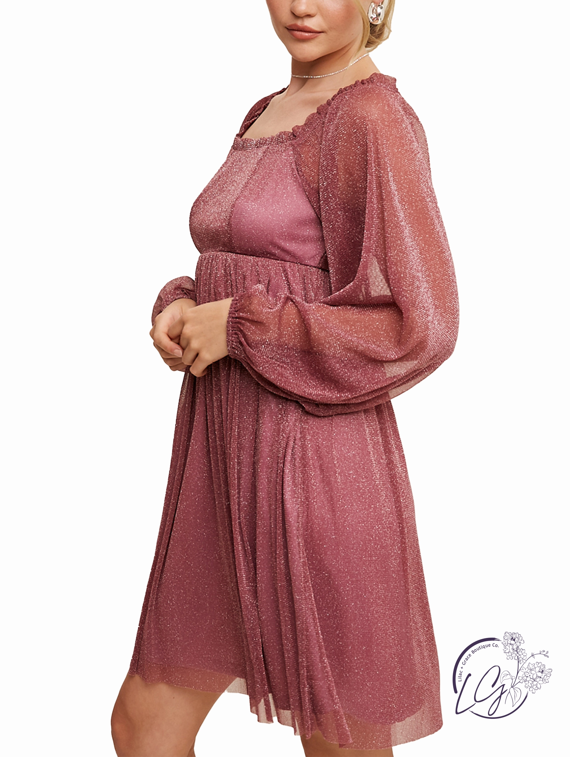 Starlit Babydoll Dress