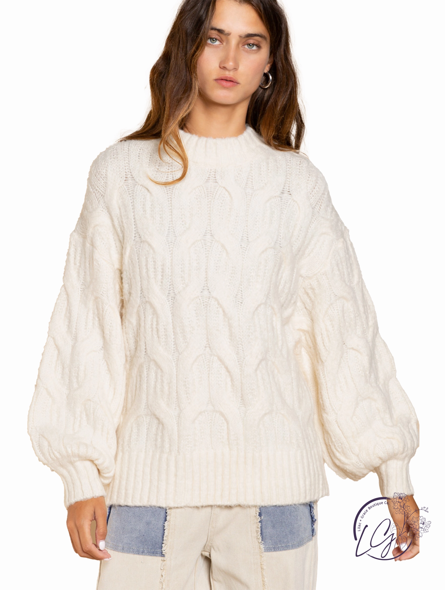 Staying Confident Knit Sweater