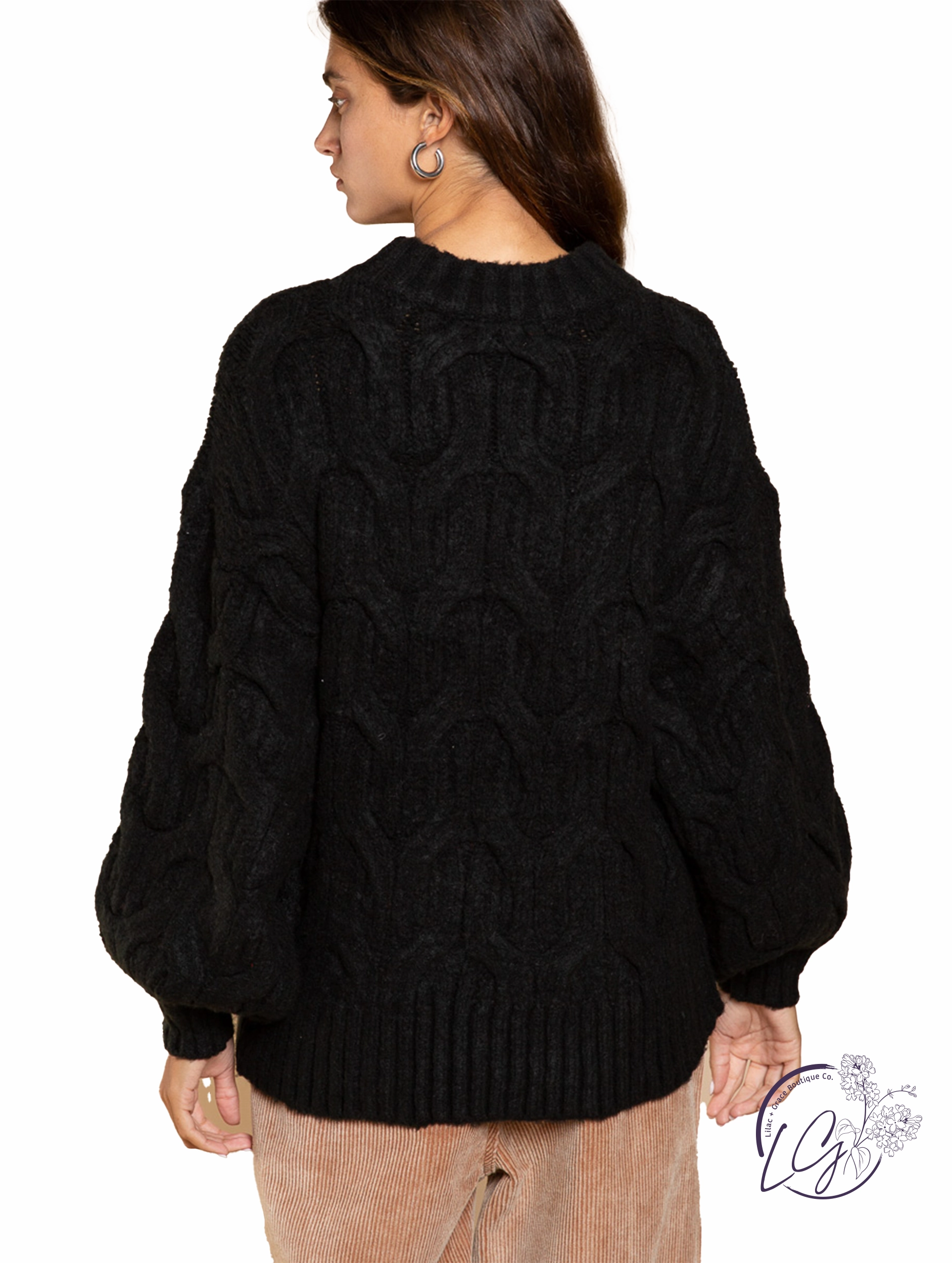 Staying Confident Knit Sweater