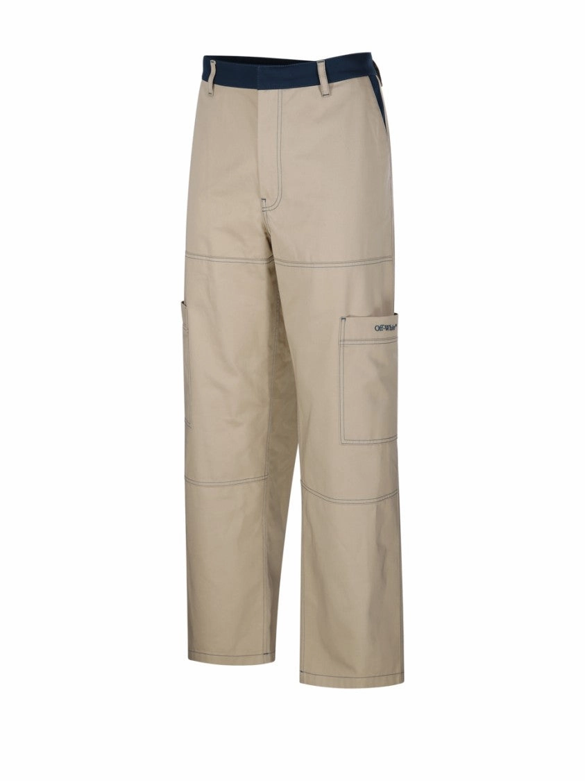Stitch Cotgab Straight Cargo Pant