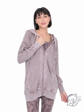Stone Hues Oversized Zip-Up Jacket affordable athletic pants for men