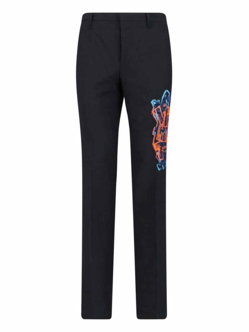 Straight Pants  Black