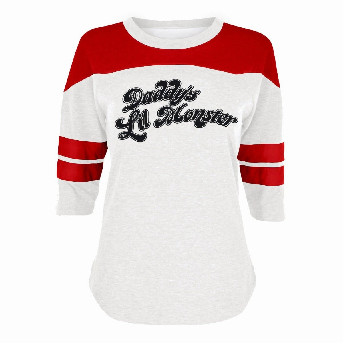Suicide Squad Harley Quinn Daddy's Lil' Monster Premium Baseball Shirt