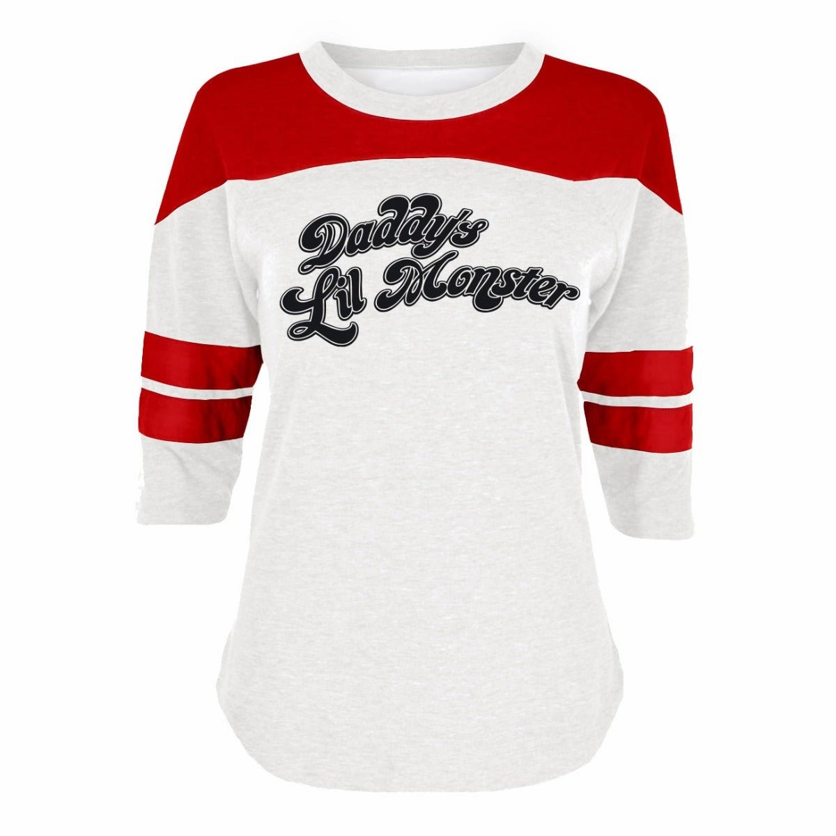 Suicide Squad Harley Quinn Daddy's Lil' Monster Premium Baseball Shirt