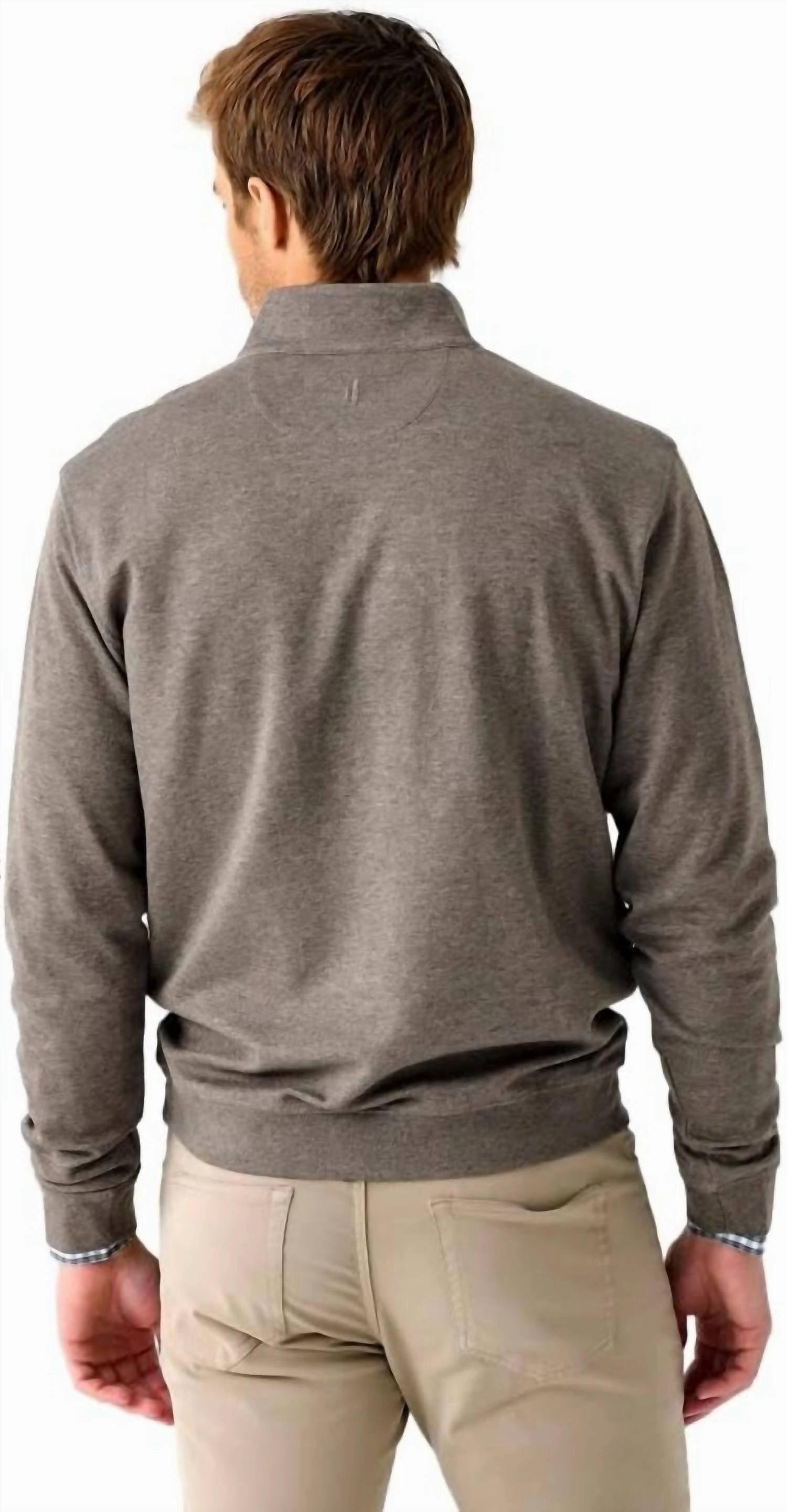 Sully 1/4 Zip Pullover In Maple