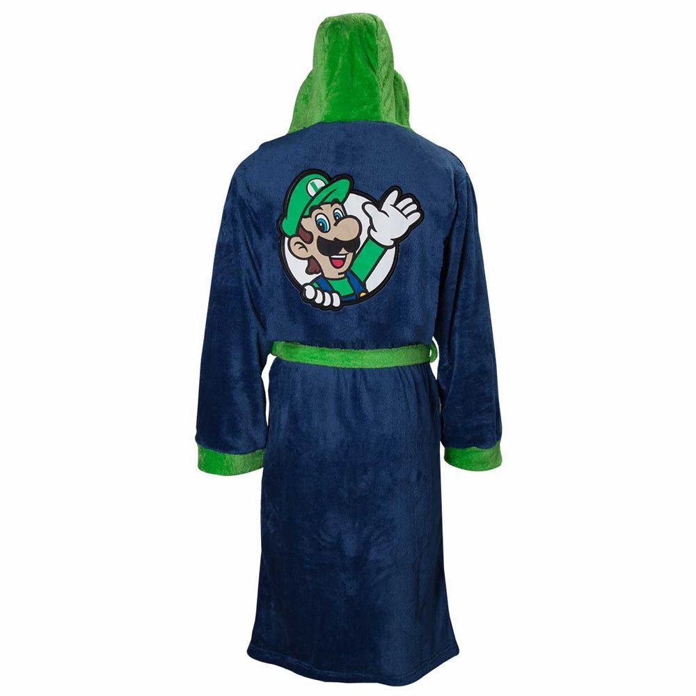 Super Mario - Luigi Hooded Character Bathrobe