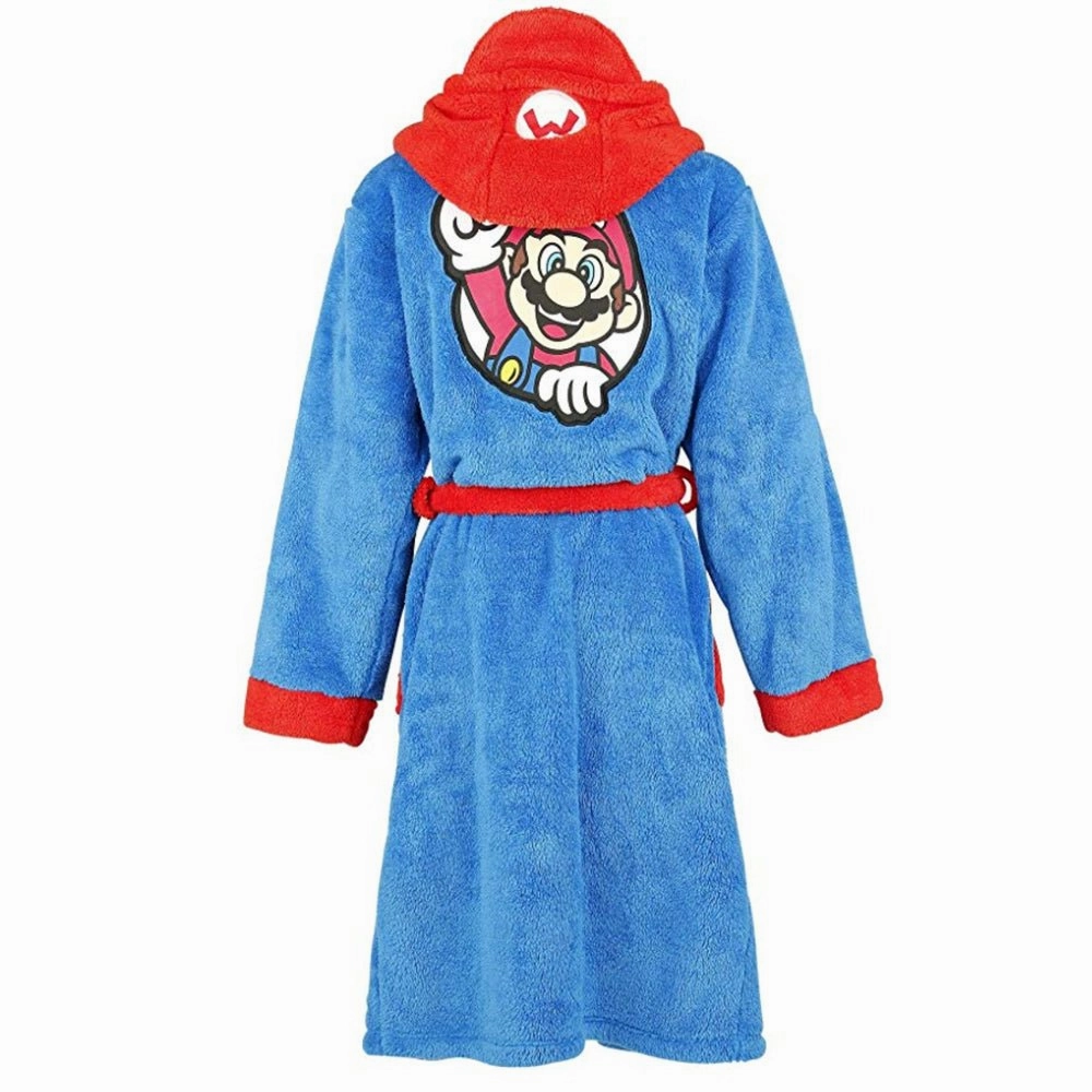 Super Mario - Mario Character Hooded Bathrobe
