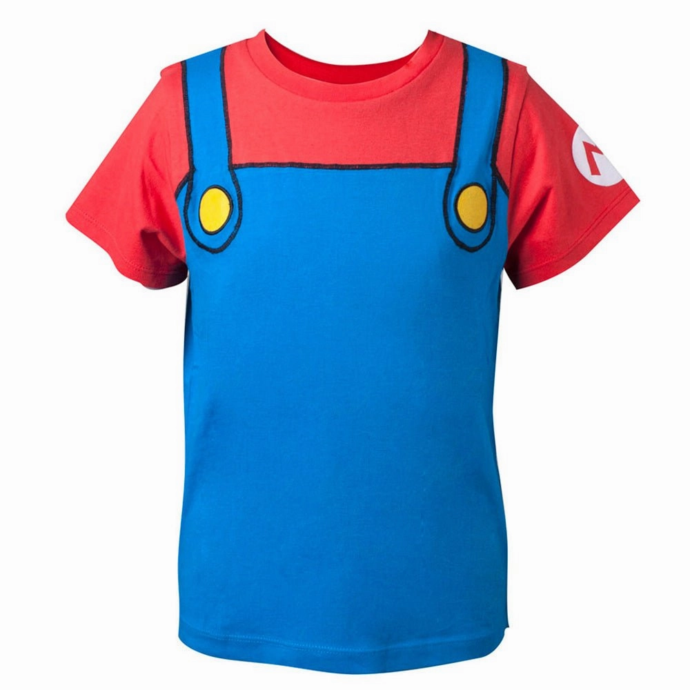 Super Mario Classic Mario Kid's Costume T-shirt