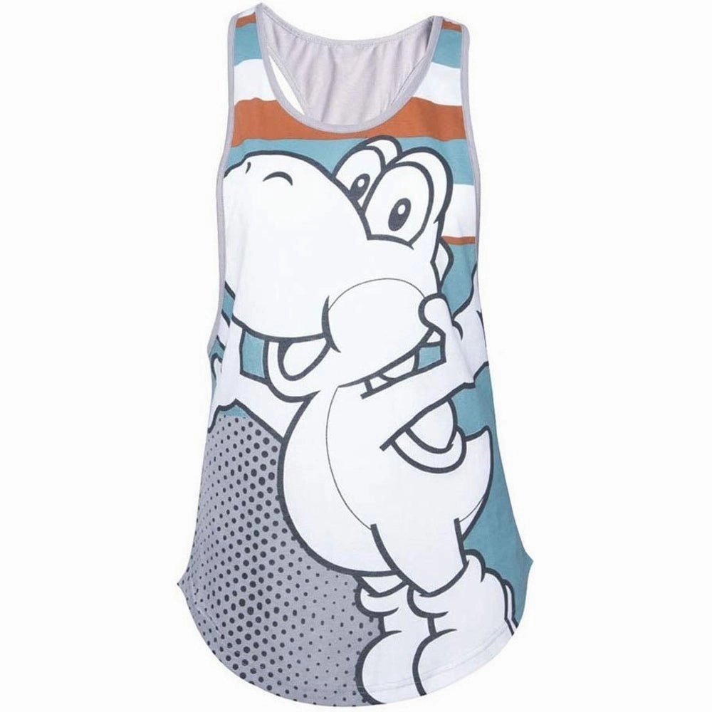 Super Mario Yoshi Girls Vest Top
