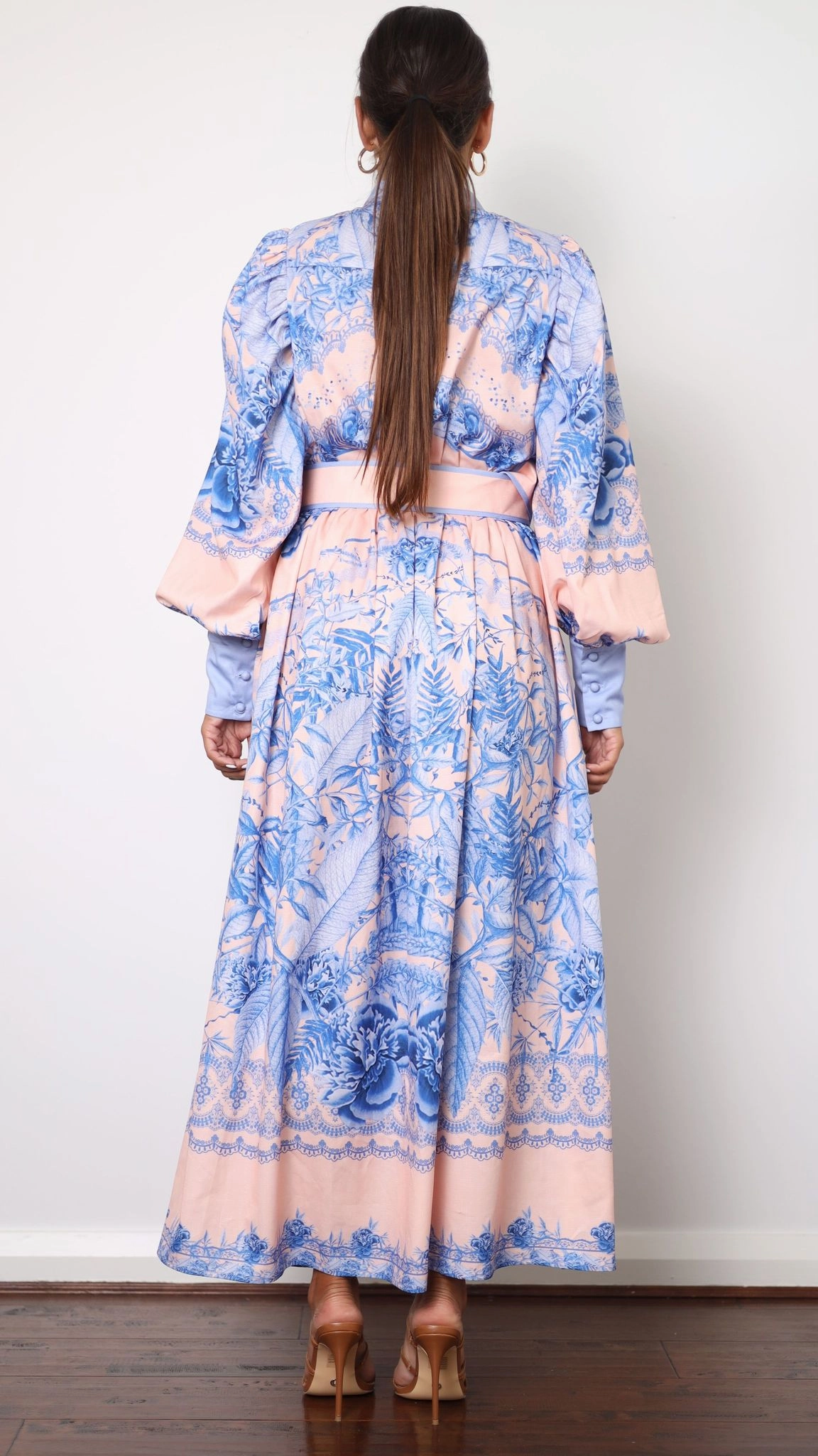 Taia Maxi Dress - Madeline Blue