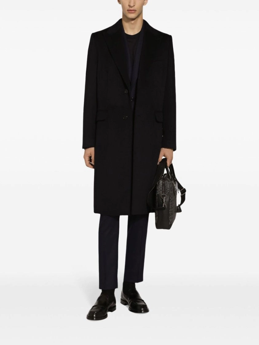 Tailored Black Wool Pants