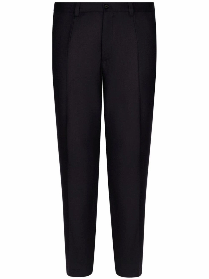 Tailored Black Wool Pants