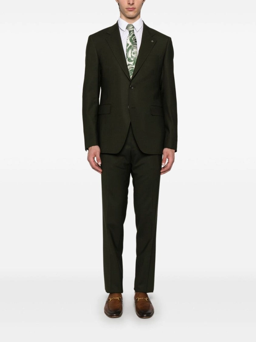 Tailored Forest Green Suit Jacket