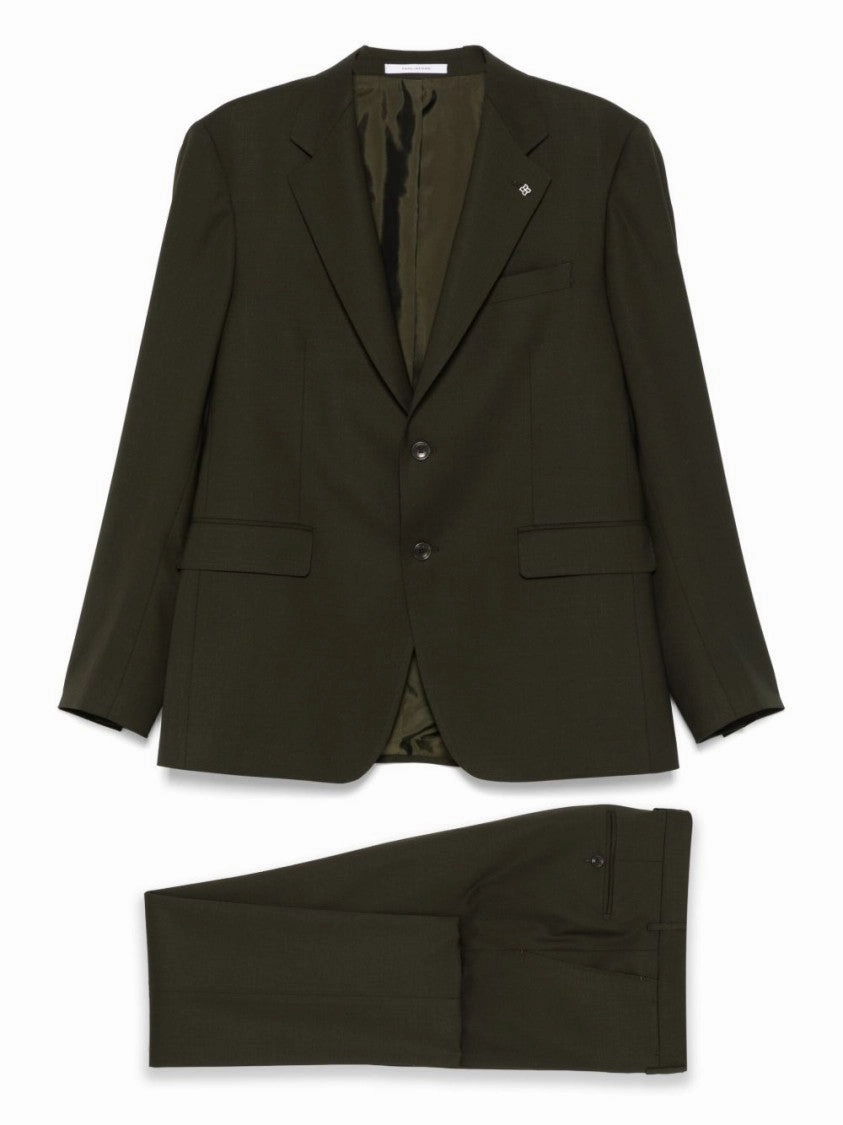 Tailored Forest Green Suit Jacket