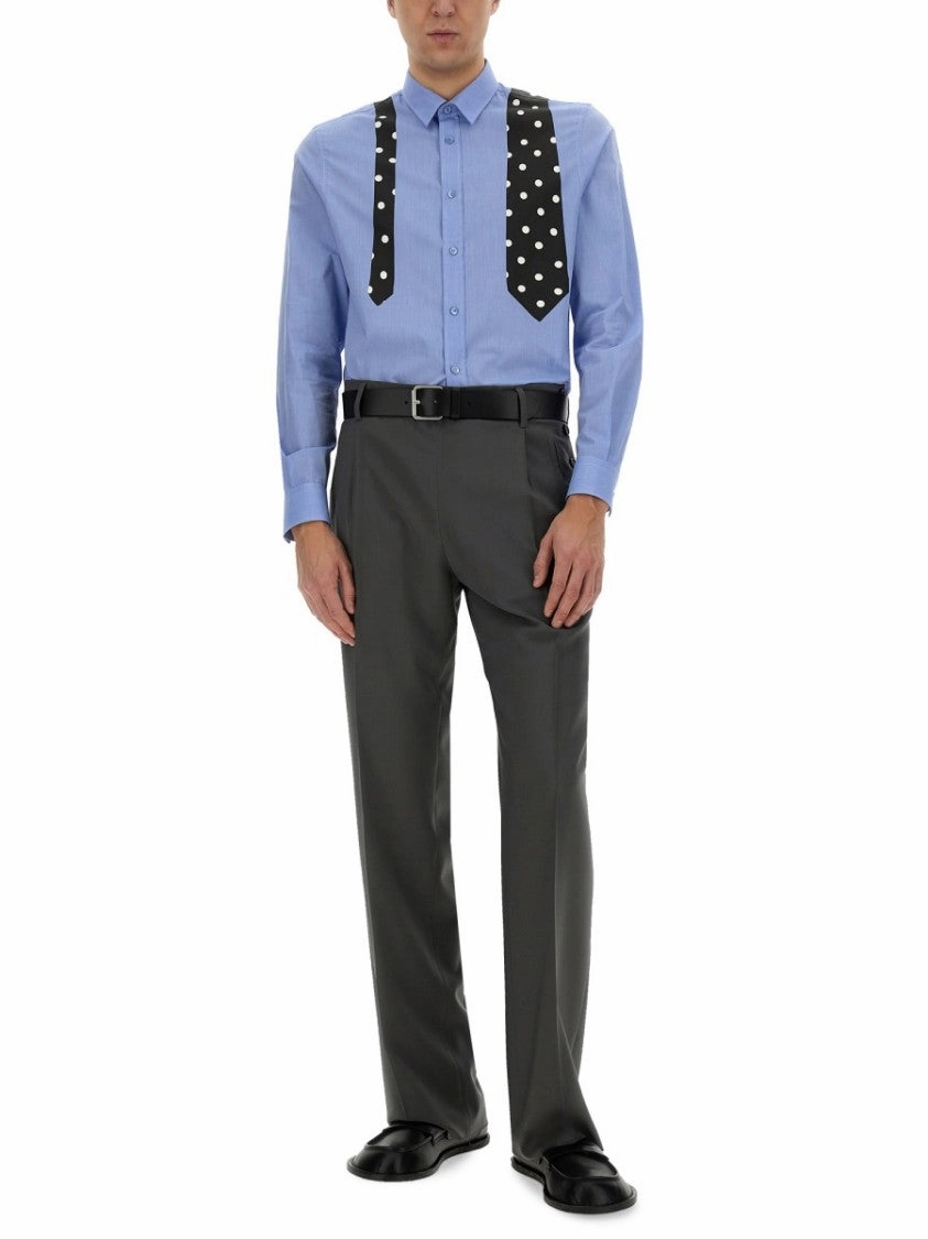 Tailored Grey Wool Pants