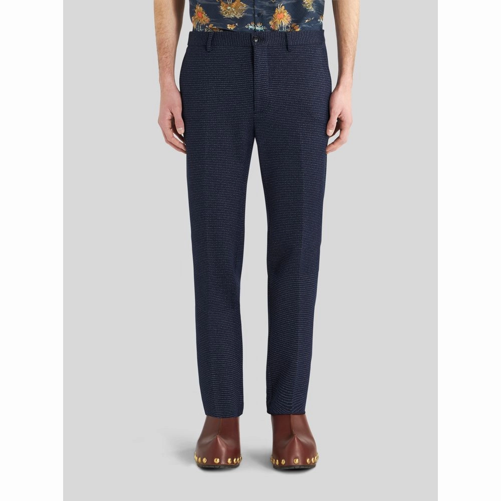 TAILORED JERSEY TROUSERS