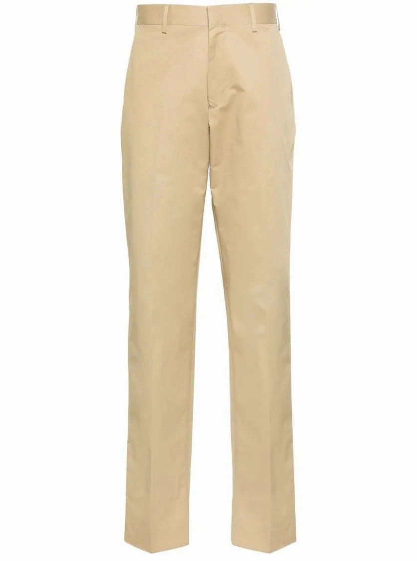 Tailored Neutrals Trousers With Clean Silhouette