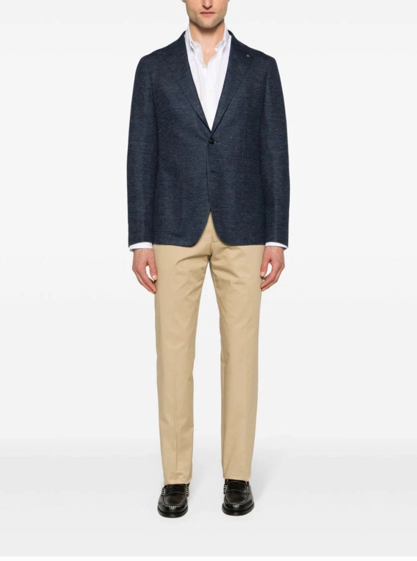 Tailored Neutrals Trousers With Clean Silhouette