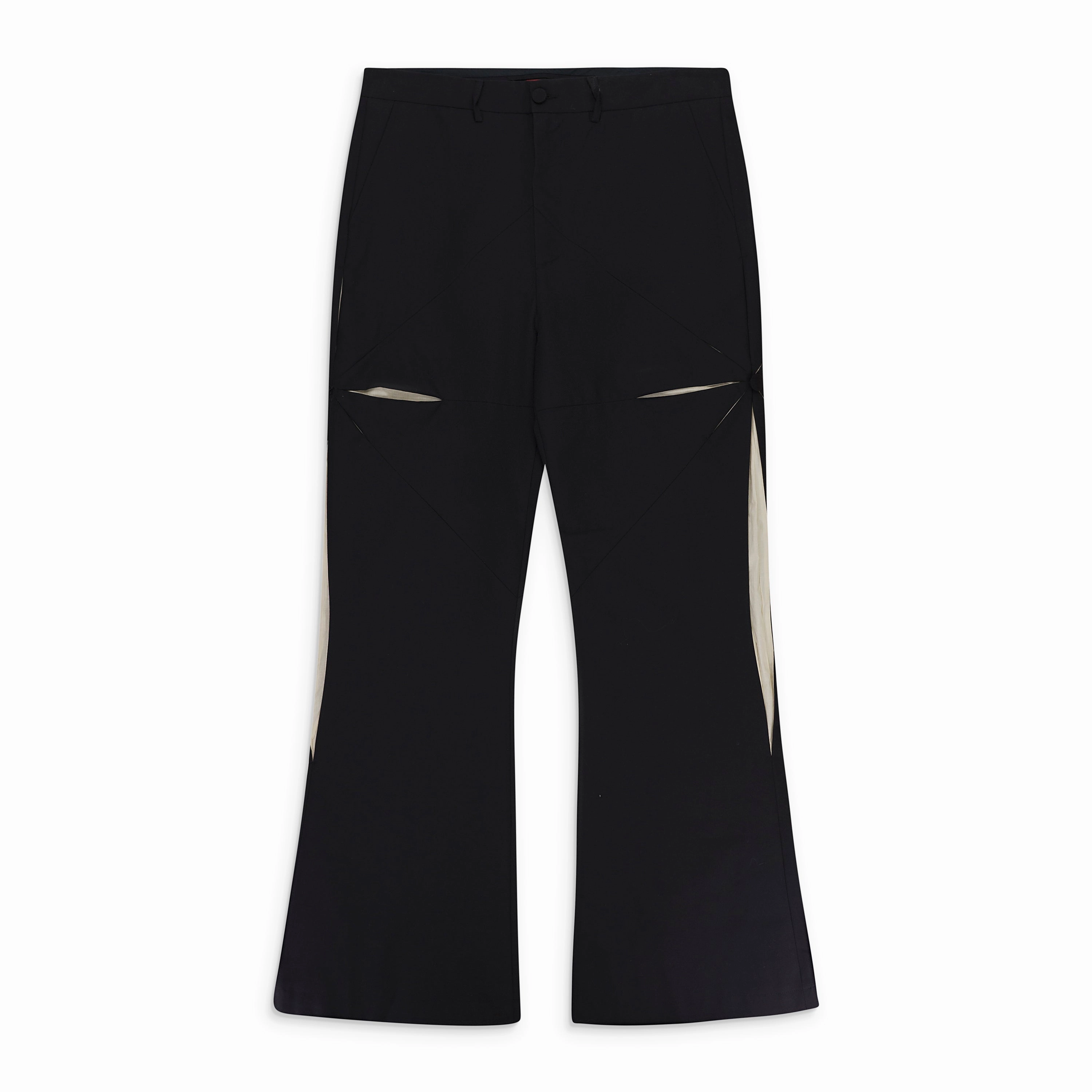 TAILORED ONE ORIGAMI BLACK DRESS PANTS