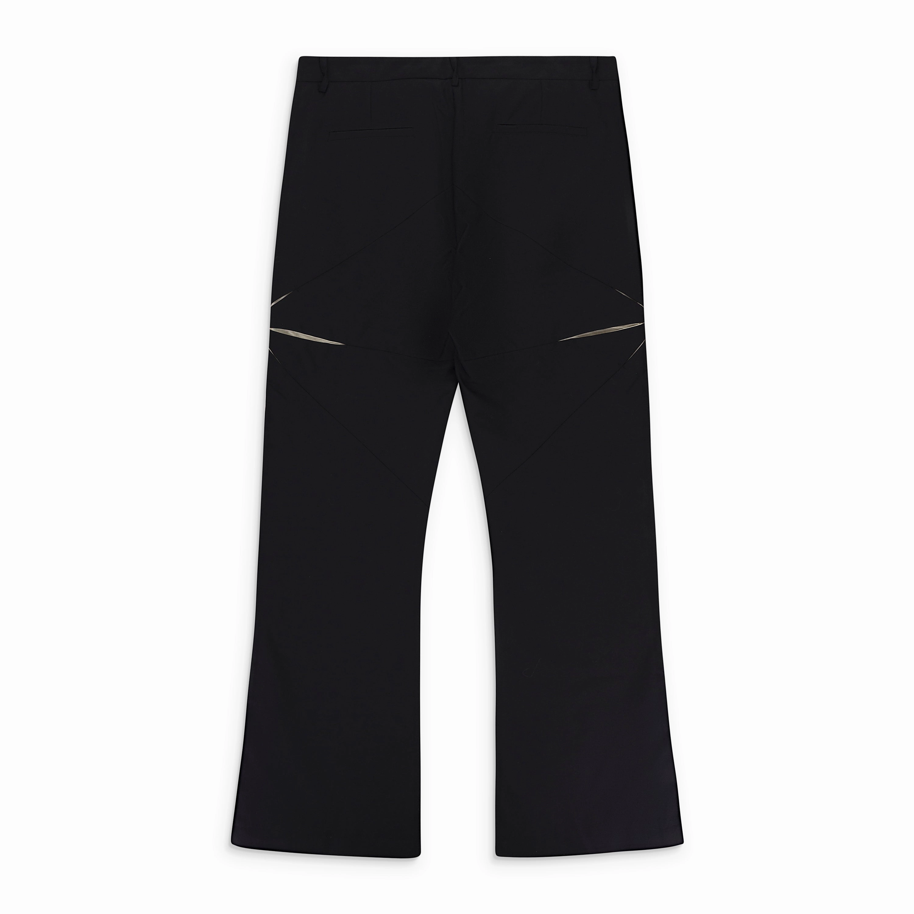TAILORED ONE ORIGAMI BLACK DRESS PANTS