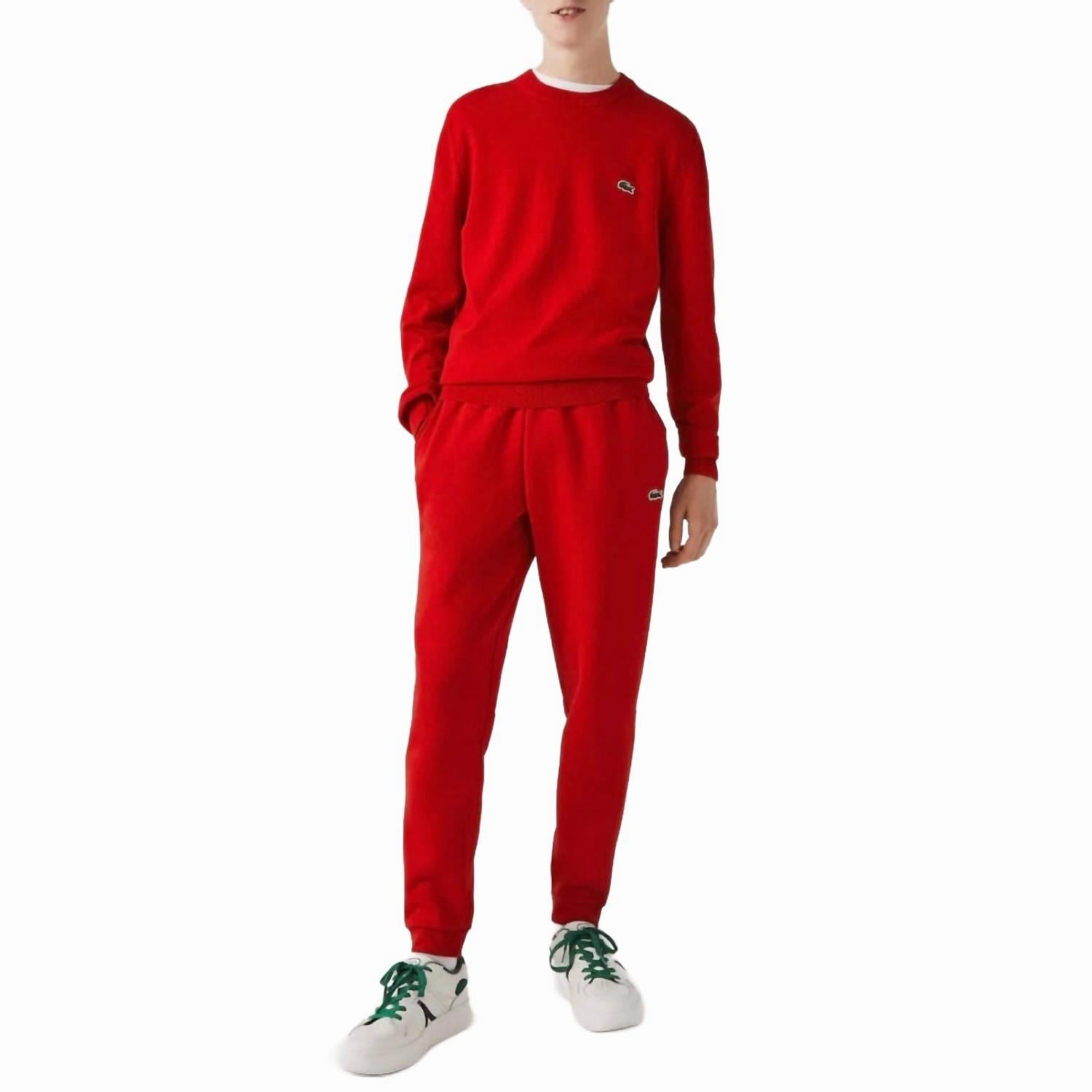 Tapered Fit Fleece Trackpants