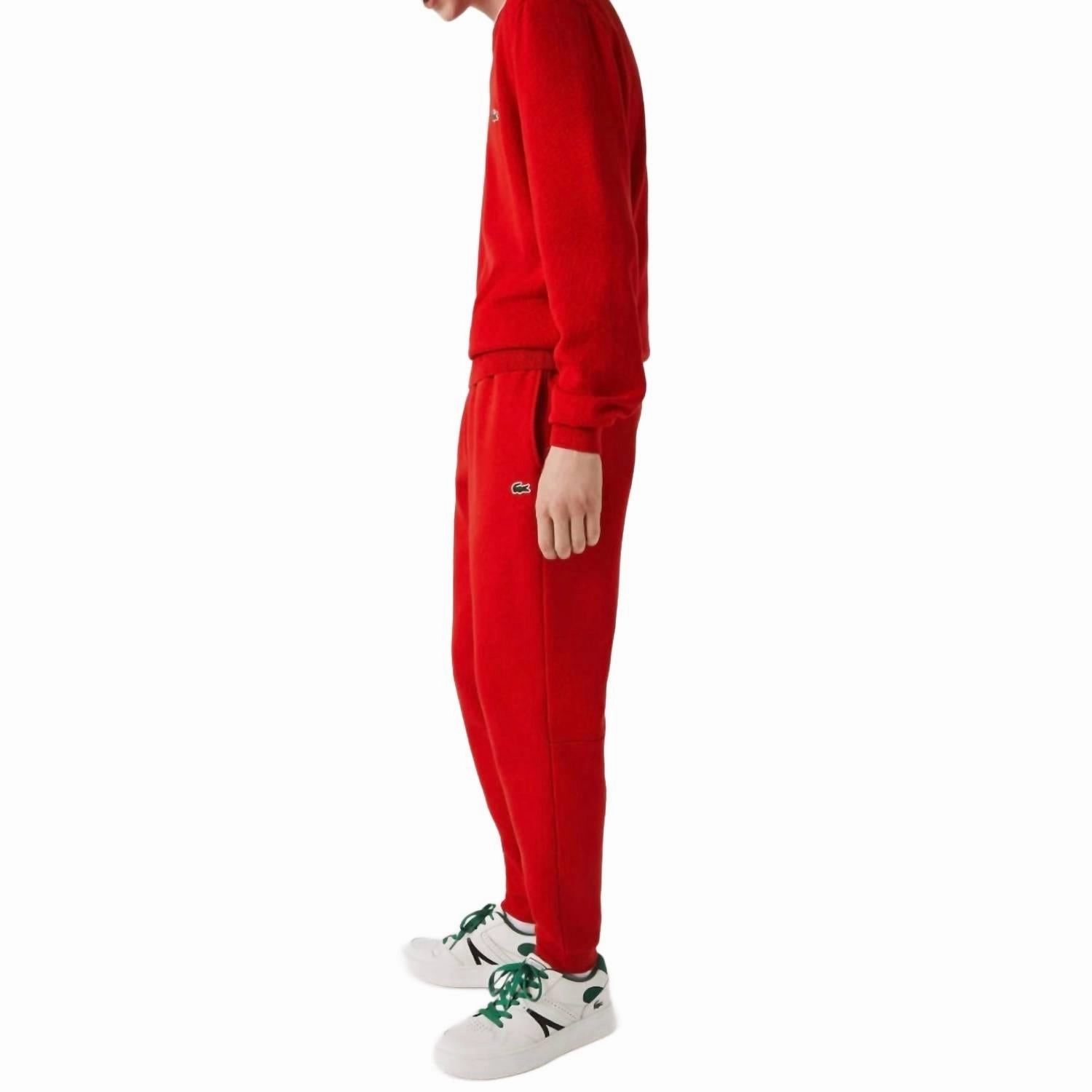 Tapered Fit Fleece Trackpants