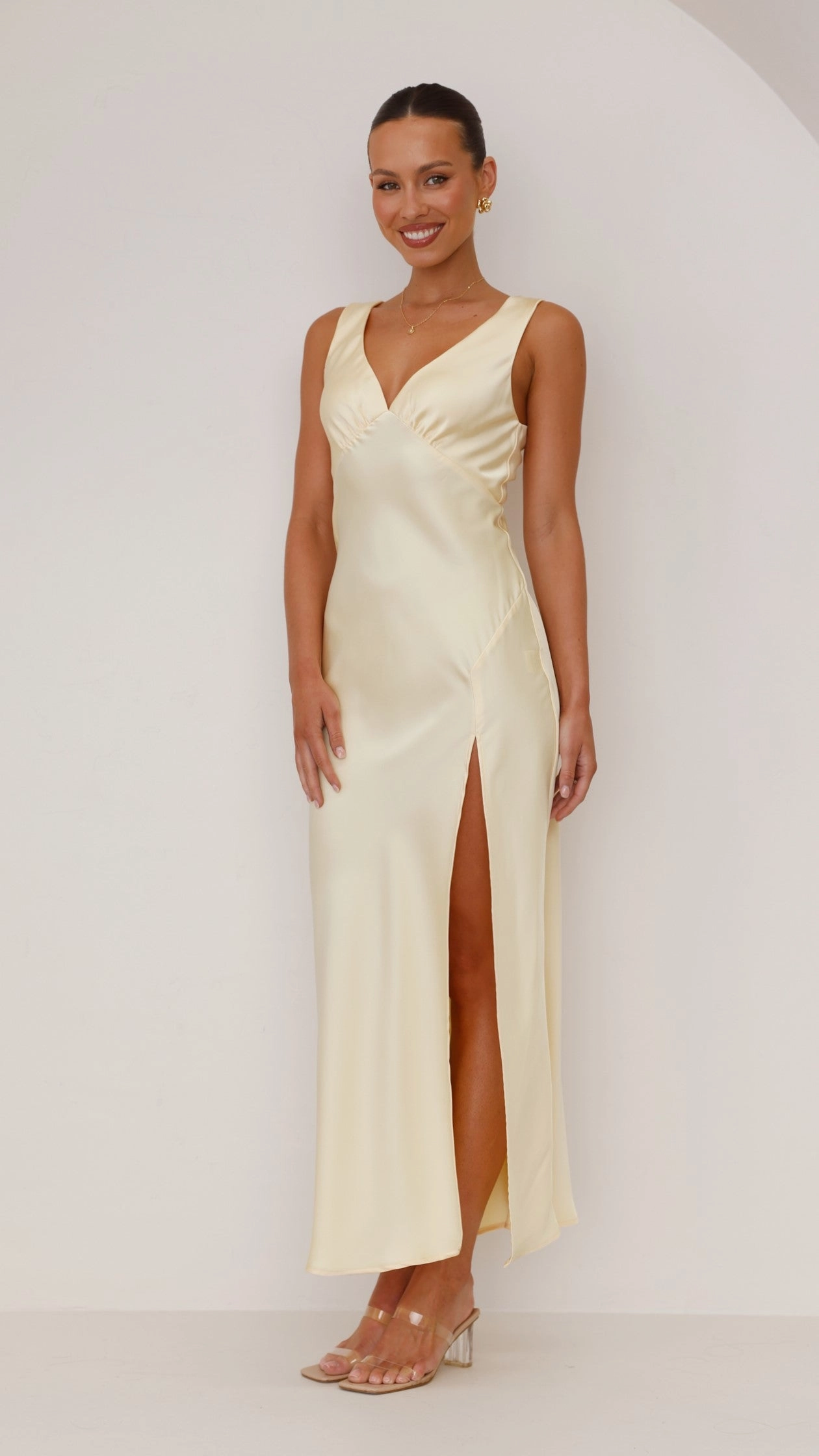 Taylor Maxi Dress - Yellow