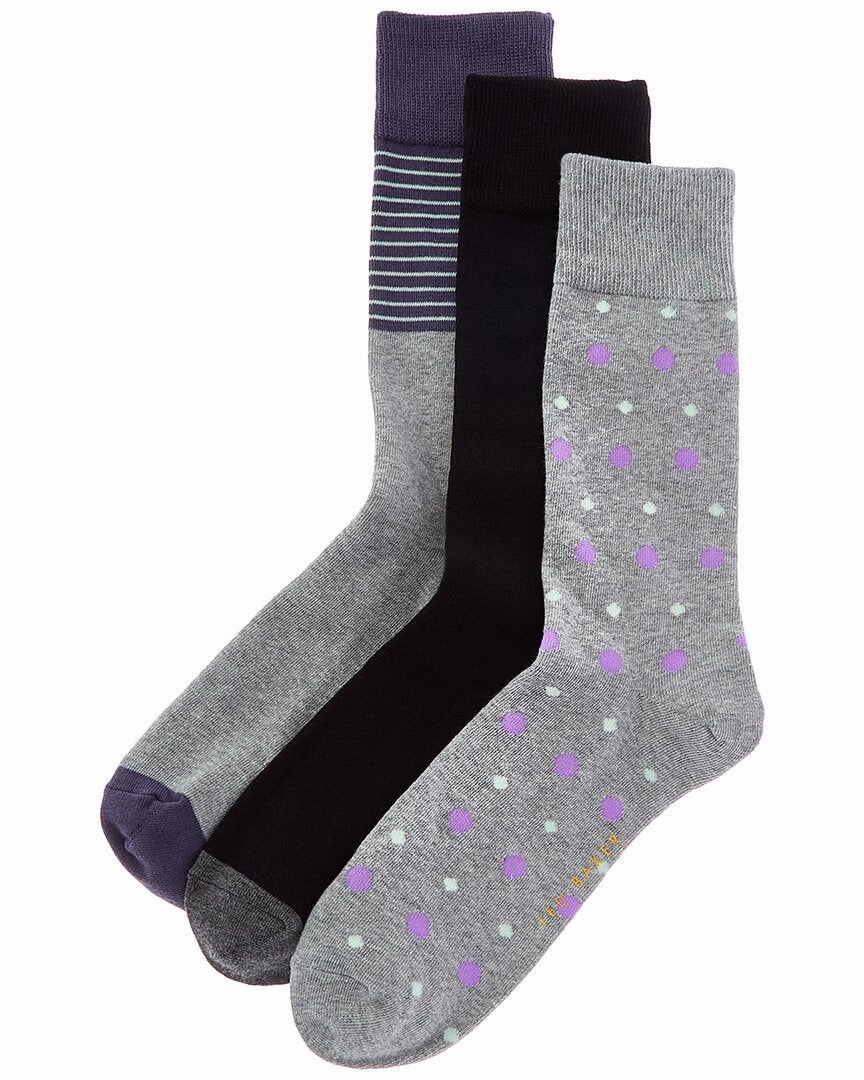 Ted Baker 3pk Dress Socks