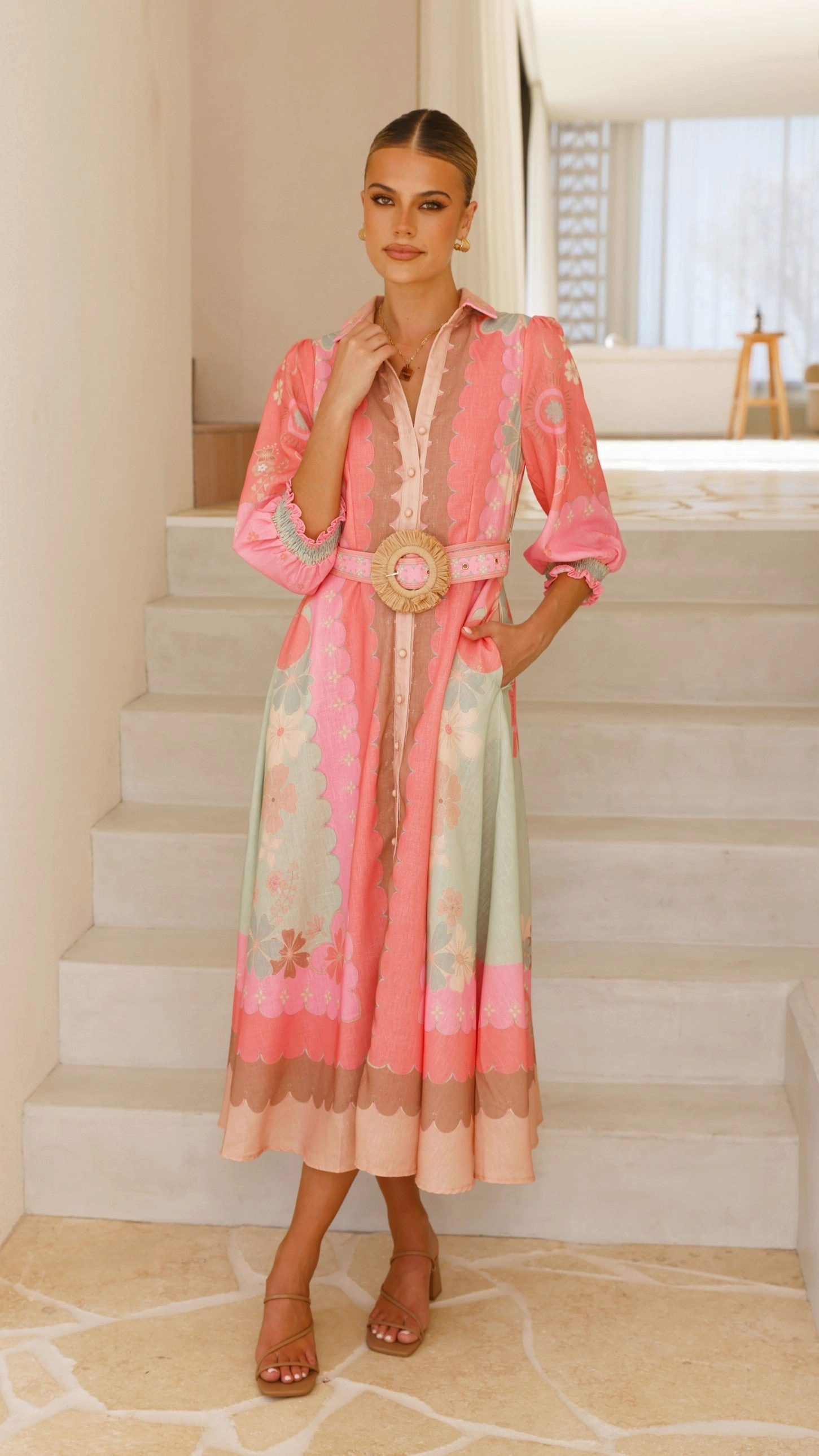 Terish Maxi Dress - Moonshine