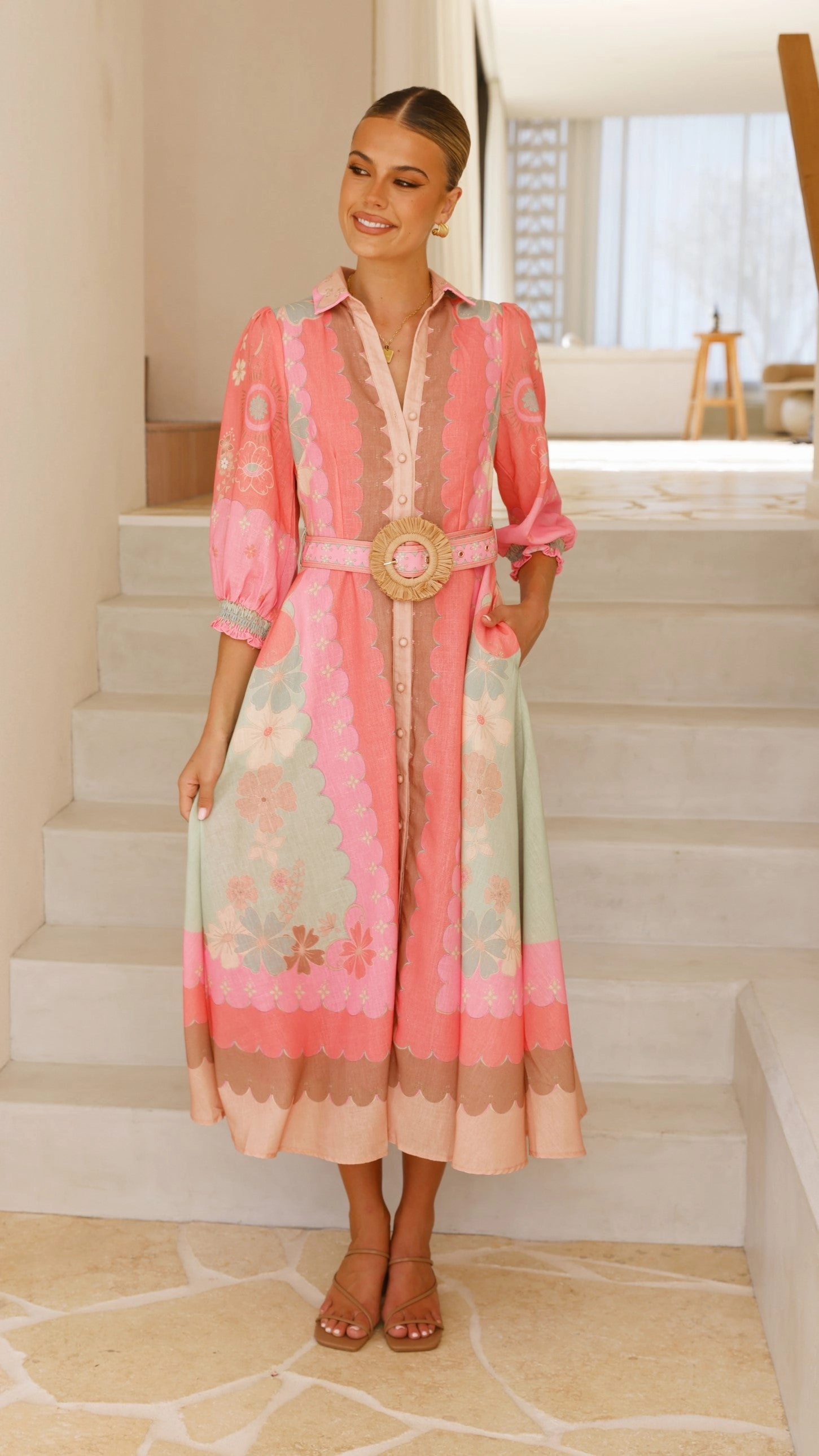 Terish Maxi Dress - Moonshine