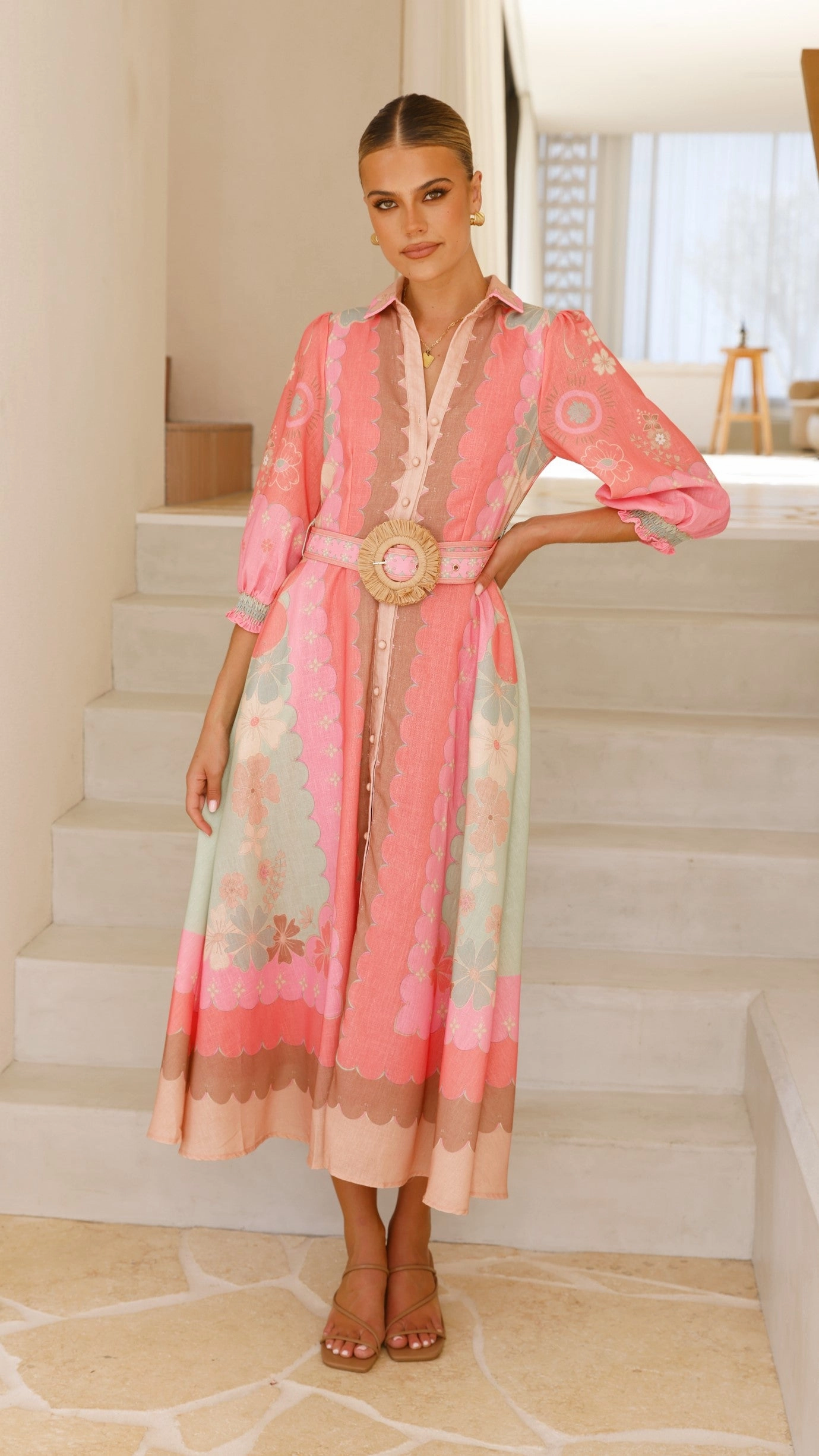 Terish Maxi Dress - Moonshine
