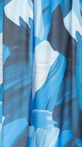 Tessah Maxi Dress - Blue Print