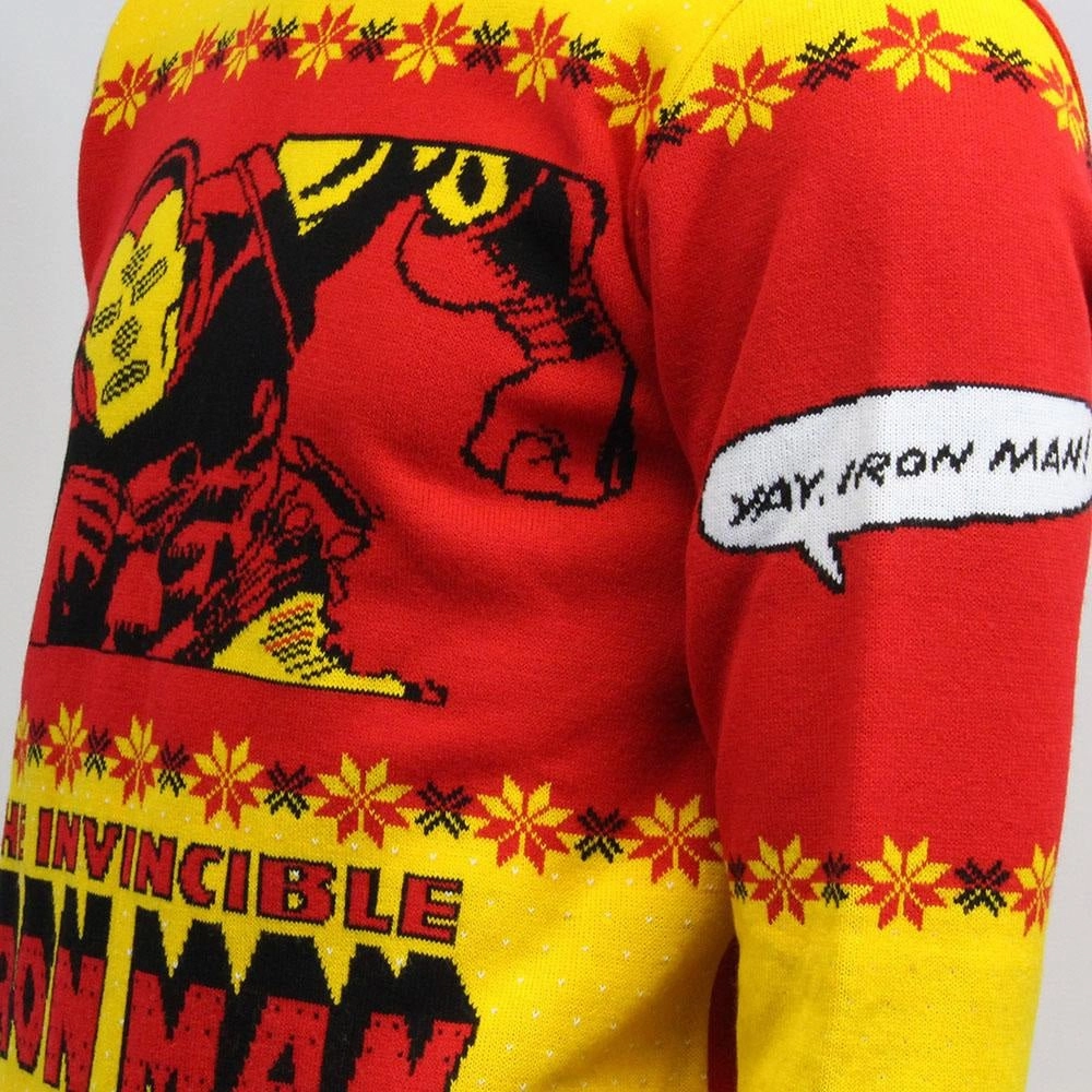 The Invincible Iron Man Christmas Jumper