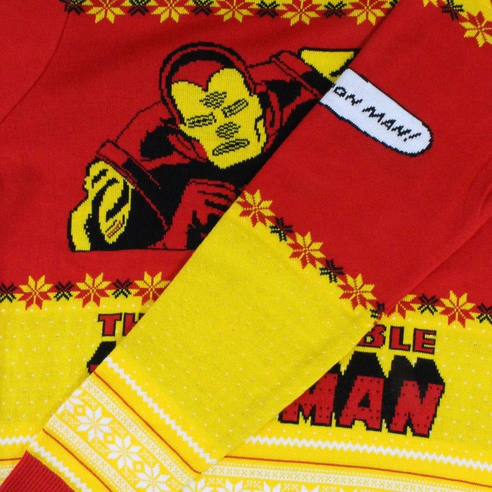 The Invincible Iron Man Christmas Jumper