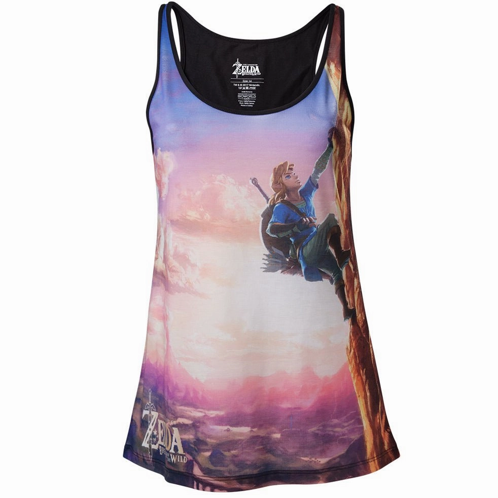 The Legend of Zelda Breath of the Wild Ladies Vest Top