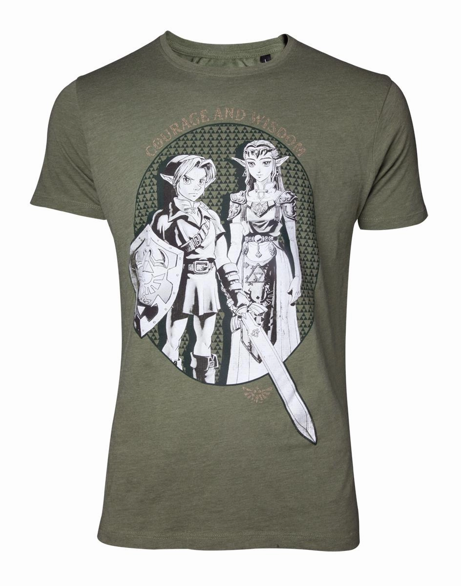 The Legend of Zelda Link & Princess Zelda Unisex T-shirt