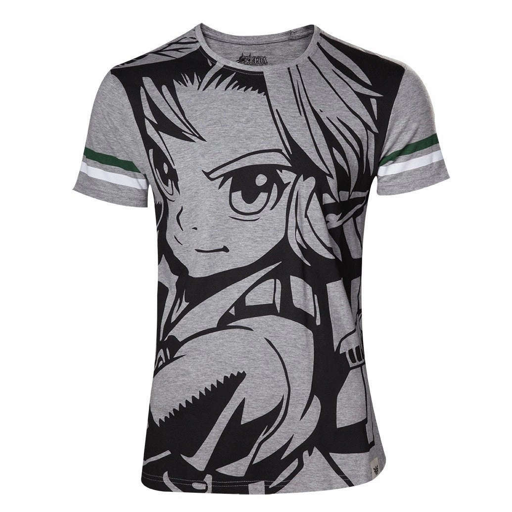 The Legend of Zelda Link Outline Character T-Shirt