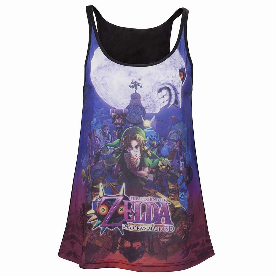 The Legend of Zelda Majoras Mask Ladies Vest Top