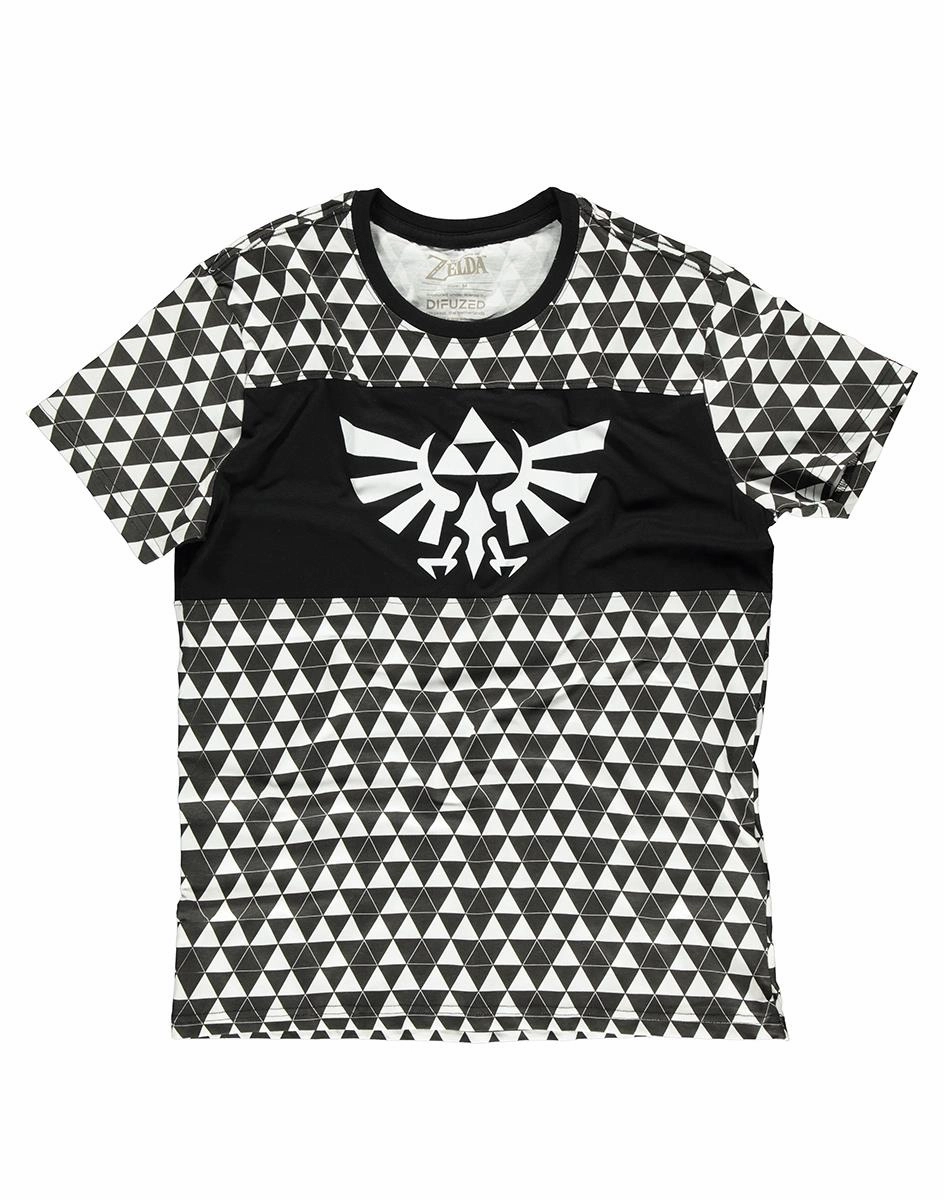 The Legend of Zelda Triforce Checker Men's T-shirt