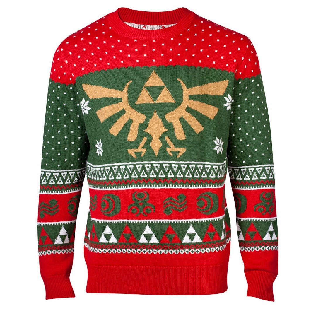 The Legend of Zelda Xmas in Hyrule Knitted Christmas Jumper / Sweater