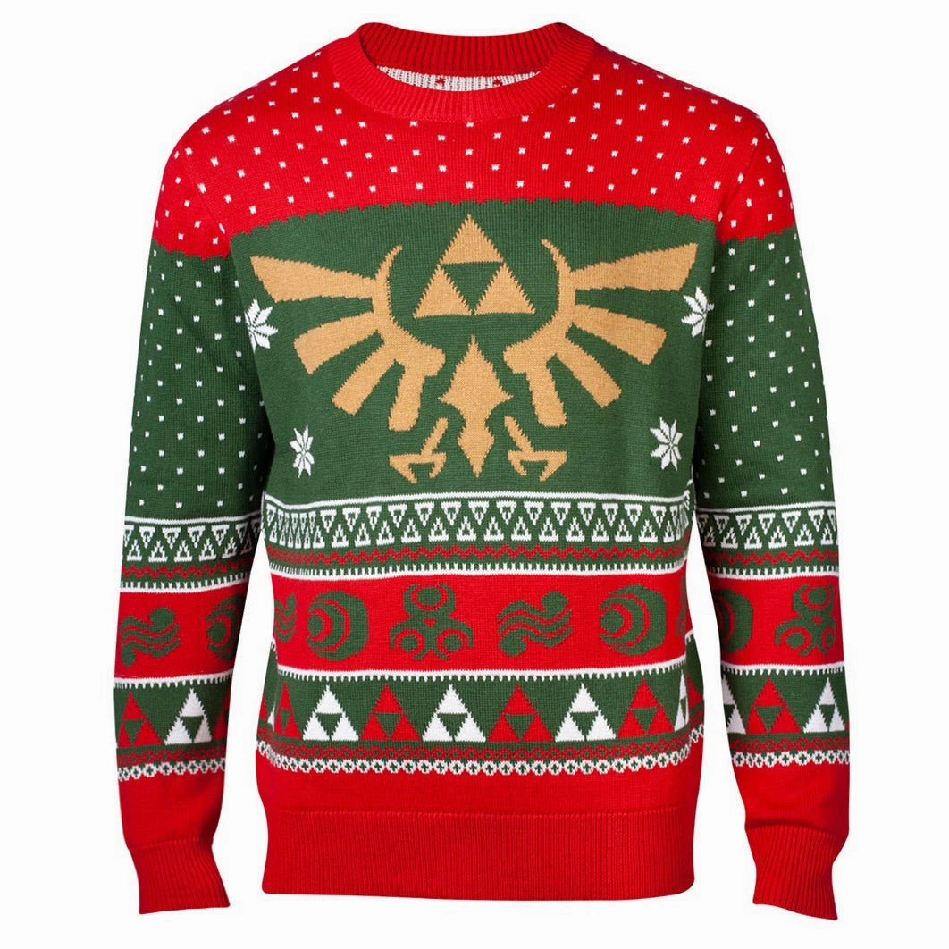 The Legend of Zelda Xmas in Hyrule Knitted Christmas Jumper / Sweater